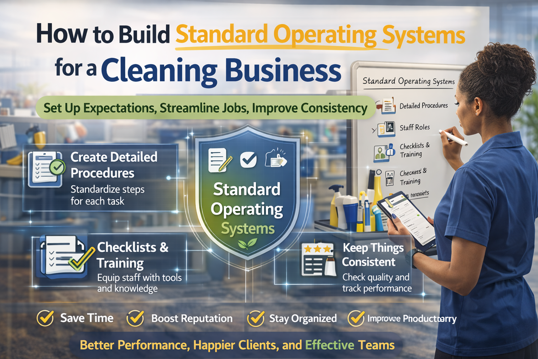 How to Build Standard Operating Systems for a Cleaning Business