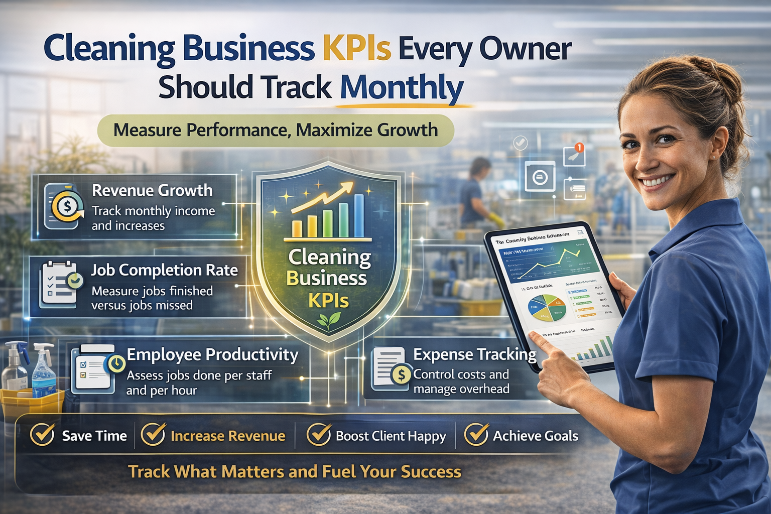 Cleaning Business KPIs Every Owner Should Track Monthly