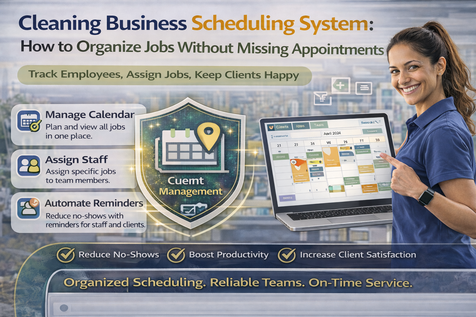 Cleaning Business Scheduling System: How to Organize Jobs Without Missing Appointments
